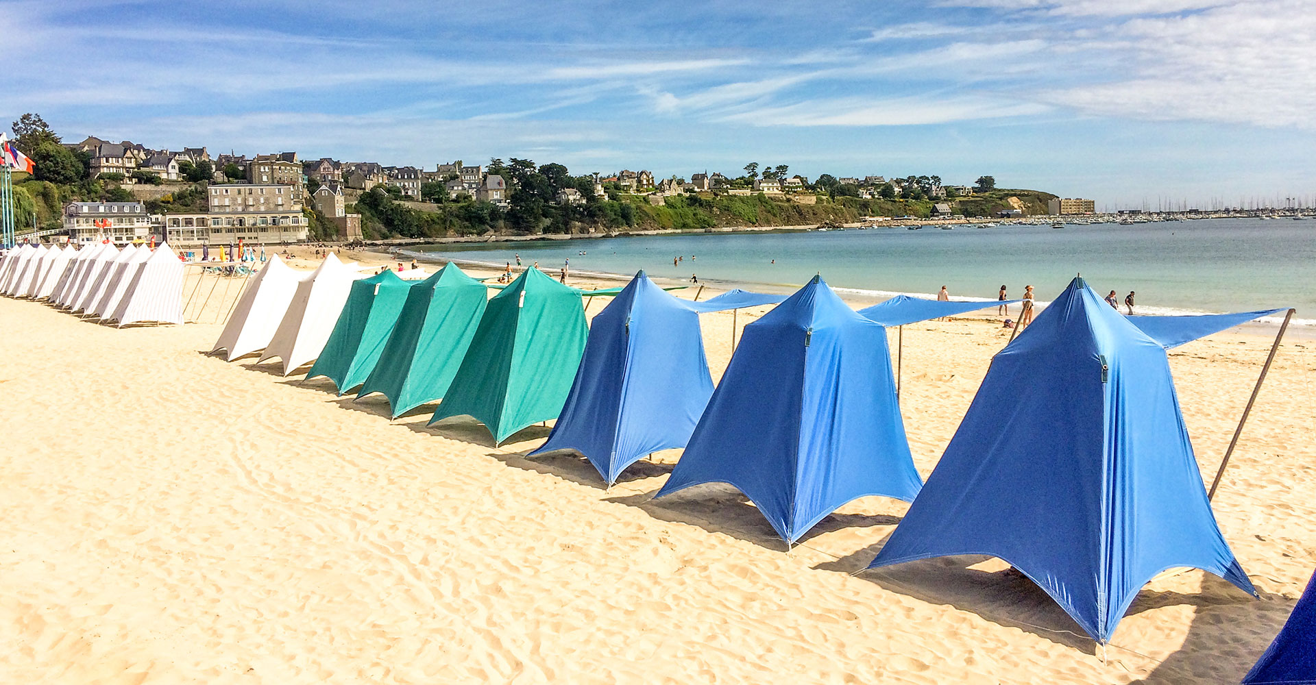 Vacances à la mer, plage de Saint-Cast le Guildo